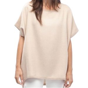Cuyana Oversized 100% Baby Alpaca Sweater Top